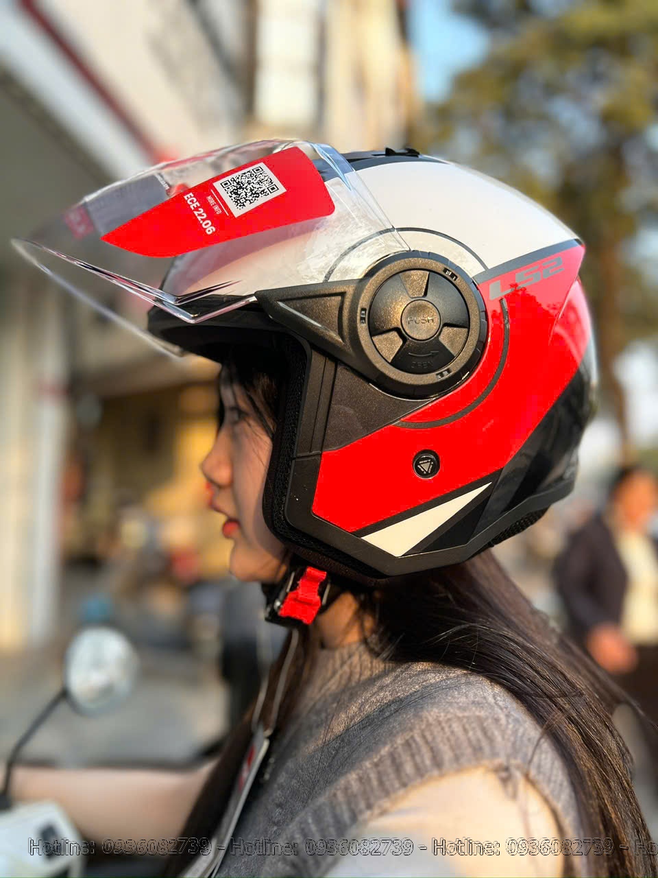 Mũ bảo hiểm 3/4 LS2 OF616