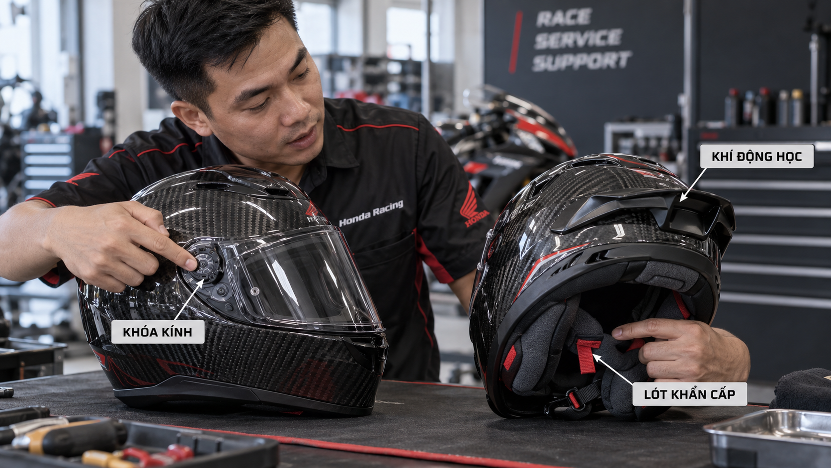 Review LS2 FF805 Thunder FIM Carbon: Khác gì bản Thunder Carbon? - checklist trước khi mua