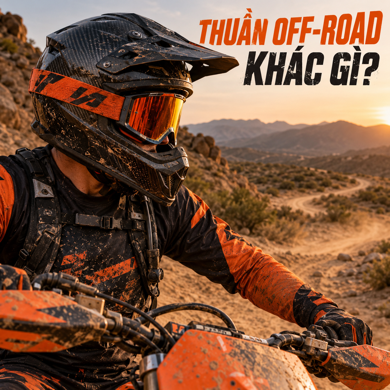Review LS2 MX471 Carbon: Thuần off-road khác dual sport ra sao? - bối cảnh sử dụng
