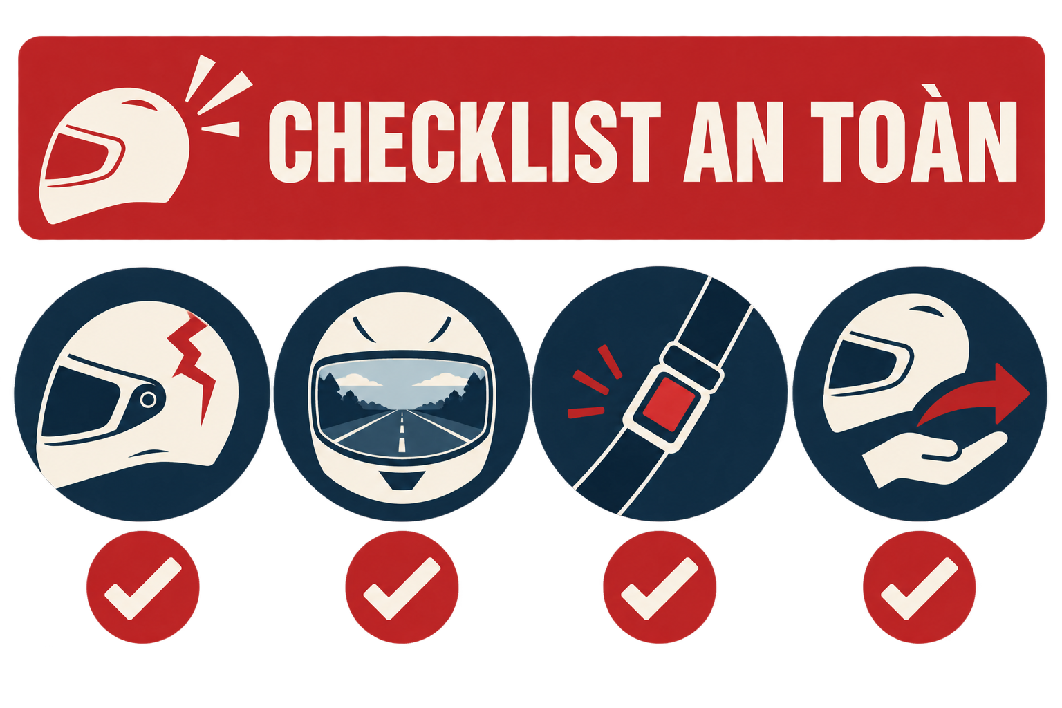 Cách kiểm tra mũ LS2 sau va chạm: 7 điểm cần xem ngay - checklist kiểm tra