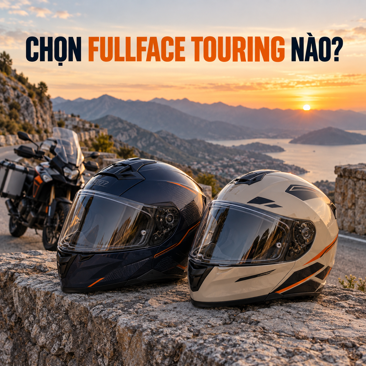 FF800 Storm II EVO vs FF818 Storm III: Chọn fullface touring nào? - bối cảnh sử dụng