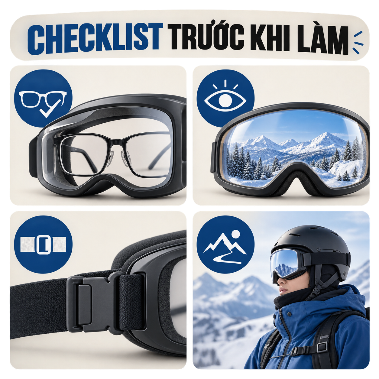 LS2 FF808 Stream II cho người đeo kính cận: Cách thử không cấn - checklist kiểm tra