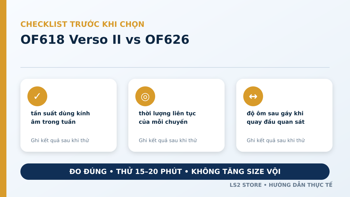 OF618 Verso II vs OF626: Chênh phân khúc mang lại gì? - checklist chọn mũ